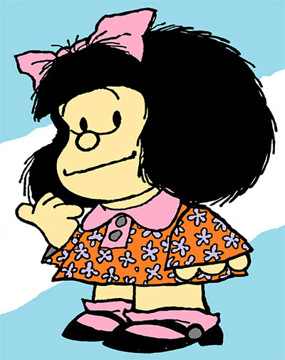 Paula Romo, nuestra “Mafalda” particular… una intrusa